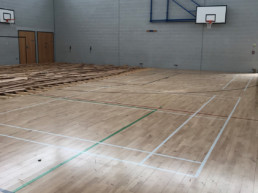 School - Old Flooring Wide Shot
