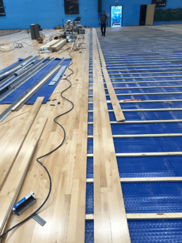 Queen Elizabeth II Leisure Center Flooring