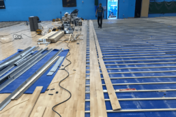 The Queen Elizabeth II Leisure Center Flooring